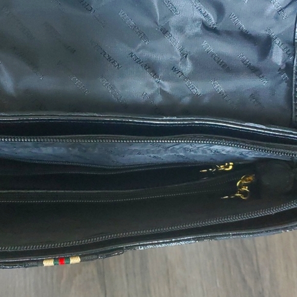 👑 2X HOST PICK 👑 Exclusive Wittchen Limited Edition Patent Leather Large Tote - Picture 10 of 11